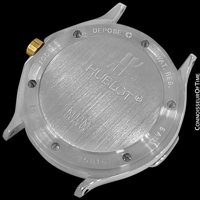 Hublot MDM Two-Tone Full Size Mens Watch - Stainless Steel & 18K Gold
