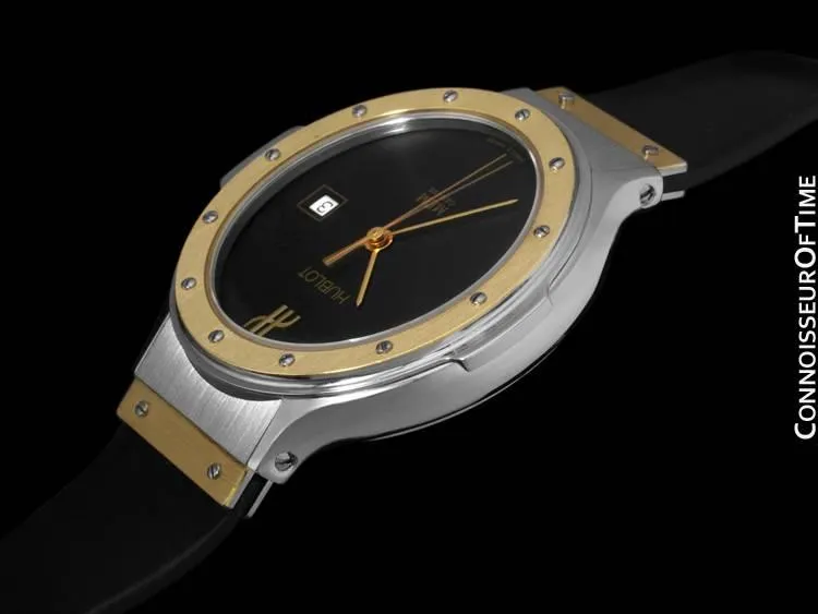 Hublot MDM Two-Tone Full Size Mens Watch - Stainless Steel & 18K Gold