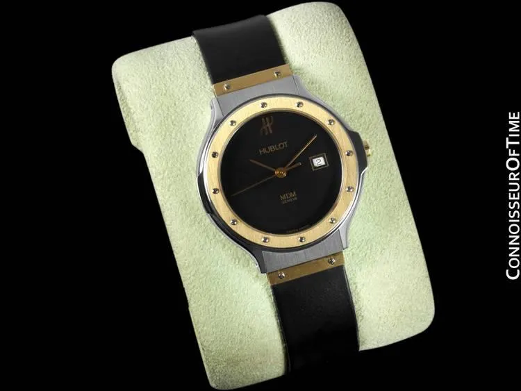 Hublot MDM Two-Tone Full Size Mens Watch - Stainless Steel & 18K Gold