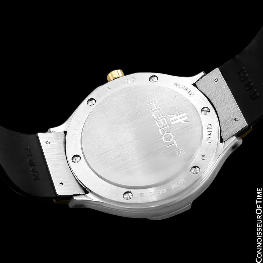Hublot MDM Two-Tone Midsize Mens Watch - Stainless Steel & 18K Gold