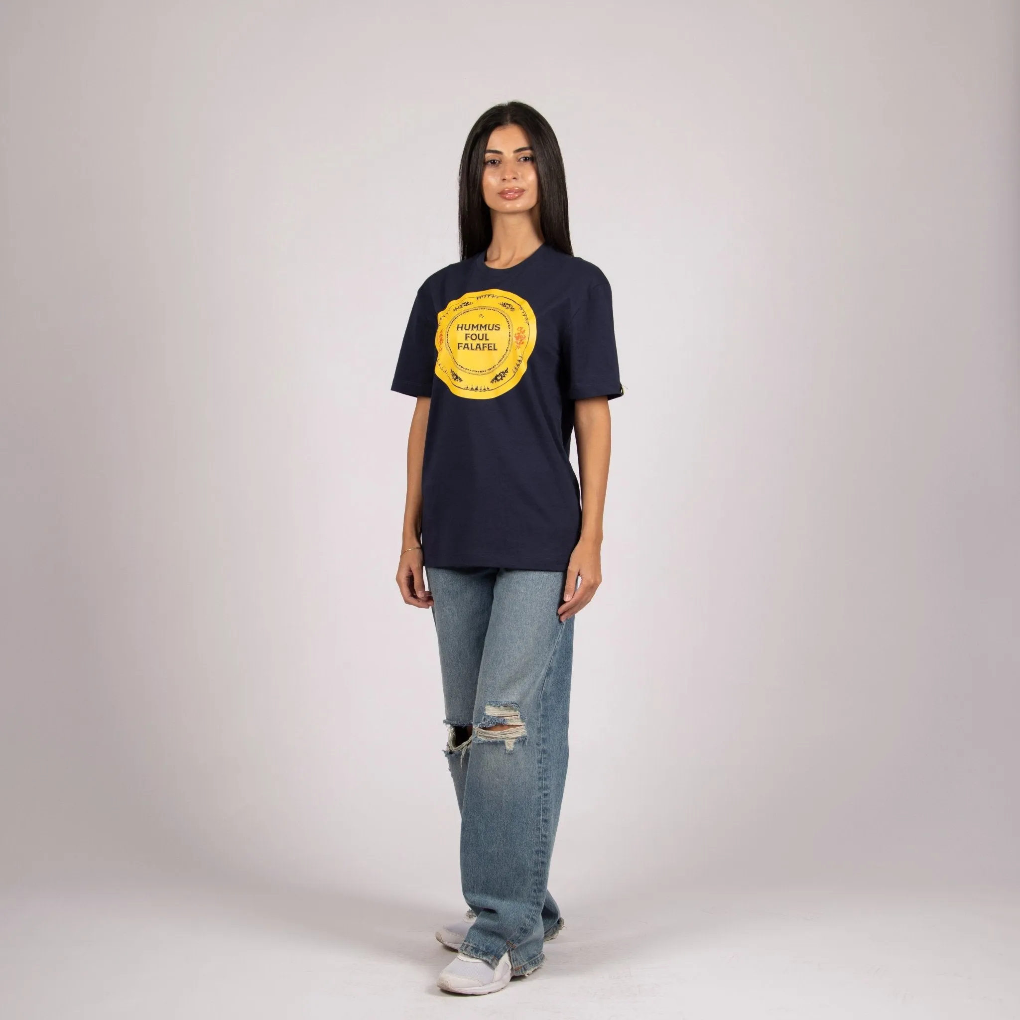 Hummus Foul Falafel |  Basic Cut T-shirt