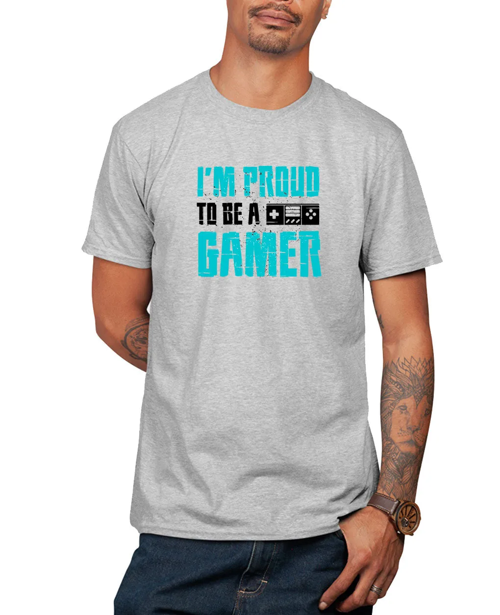 I'm proud to be a gamer t-shirt funny video game t-shirt