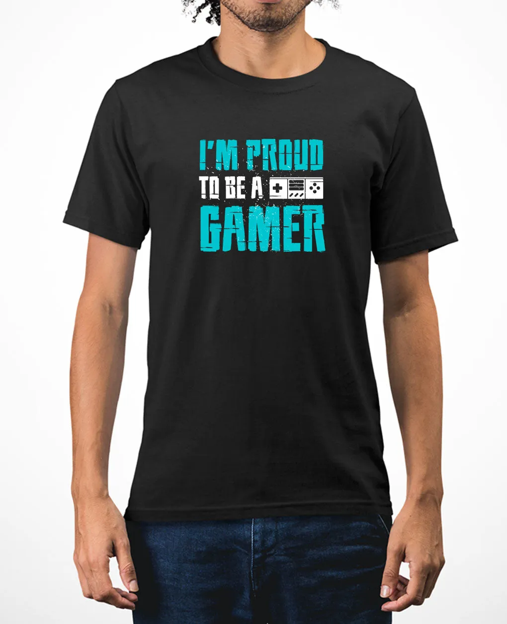 I'm proud to be a gamer t-shirt funny video game t-shirt