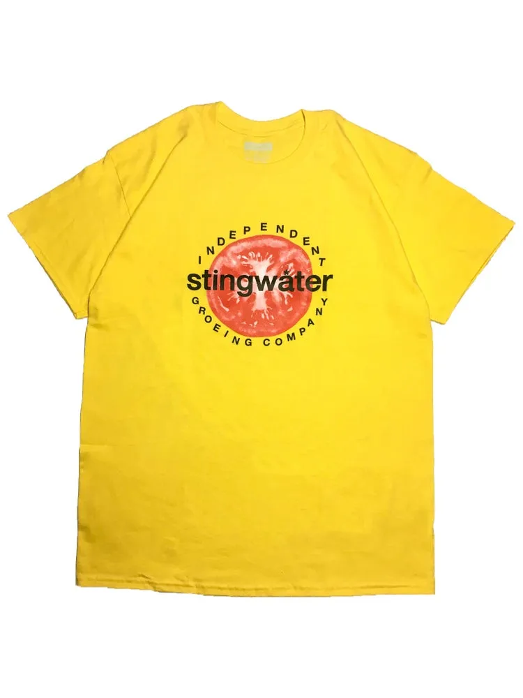 Independent groeing company t shirt yelloe