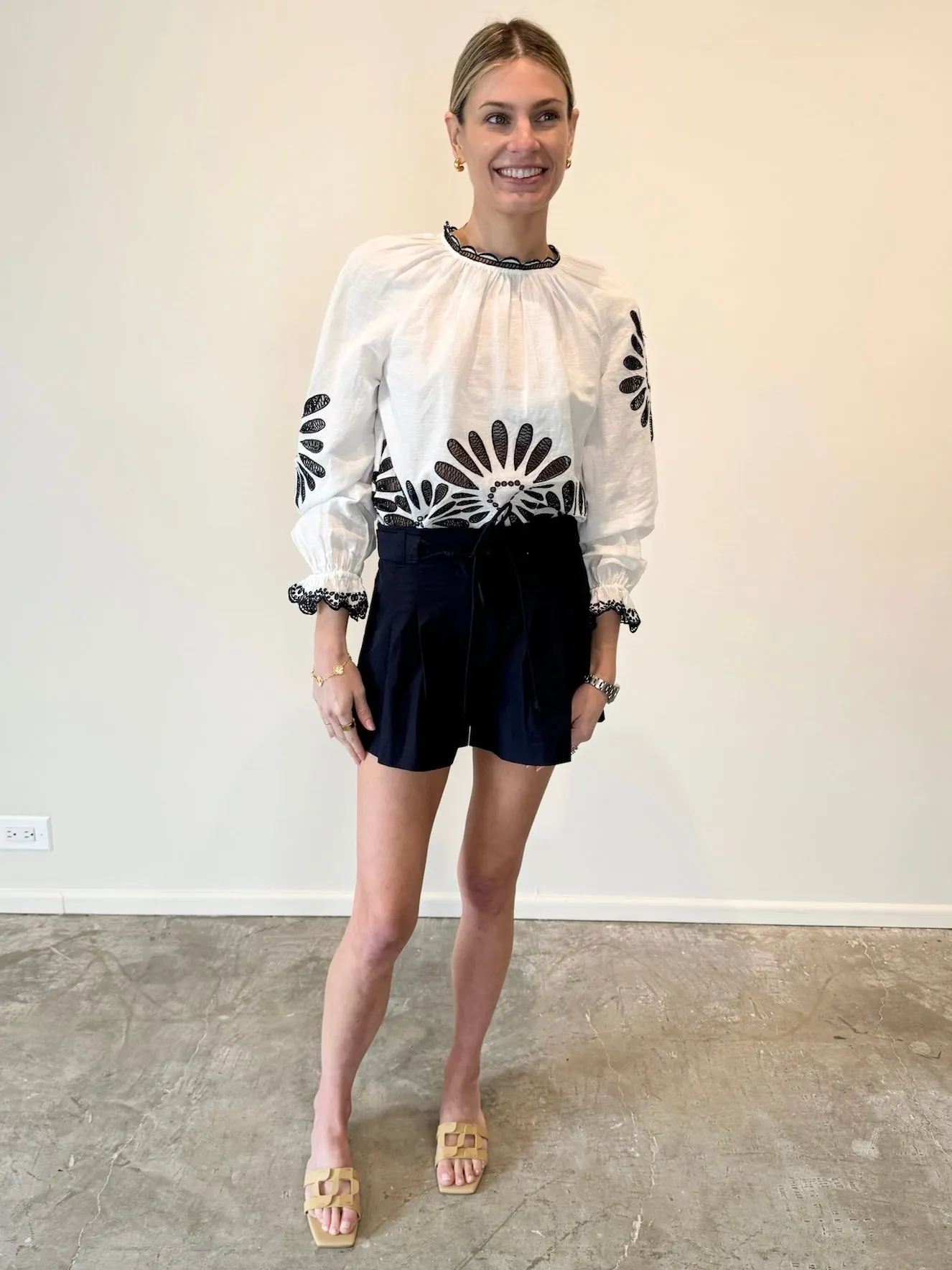 Iris Shorts in Midnight