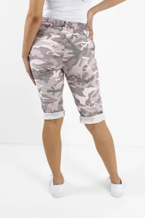 Italian Magic Shorts/Chinos Camo Pink