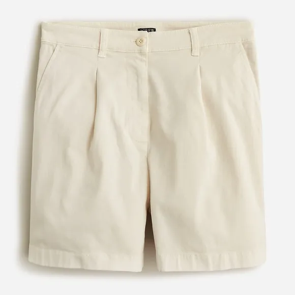 J. Crew Women’s Pleated capeside chino short