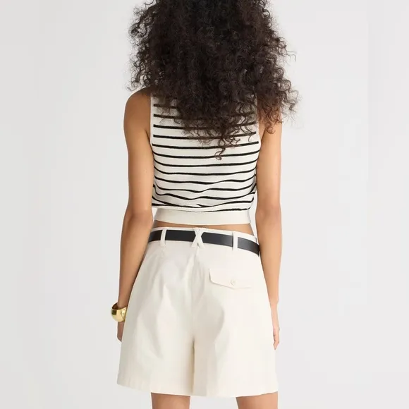 J. Crew Women’s Pleated capeside chino short
