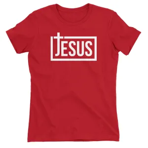 Jesus Cross T Shirt for Women Aprojes