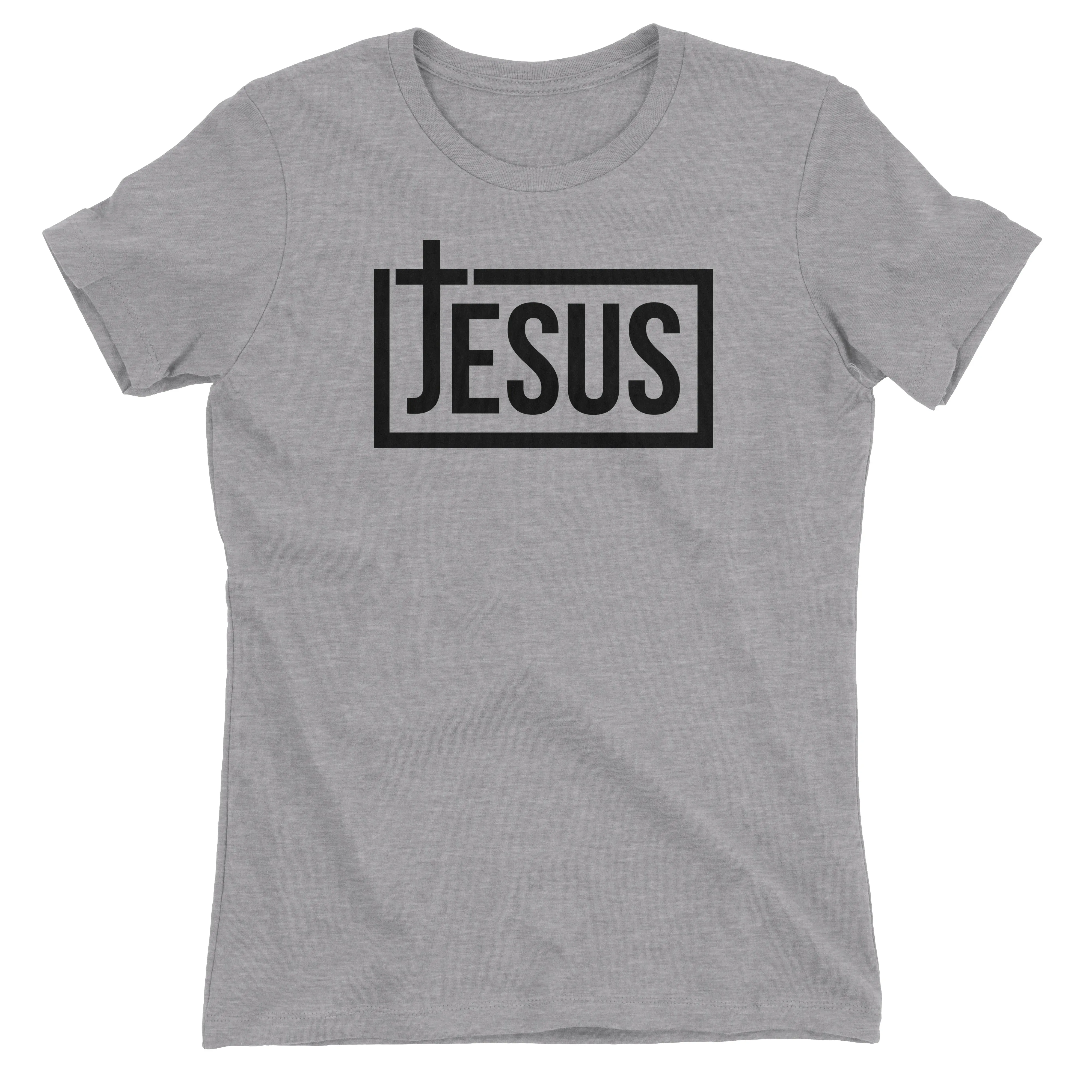 Jesus Cross T Shirt for Women Aprojes