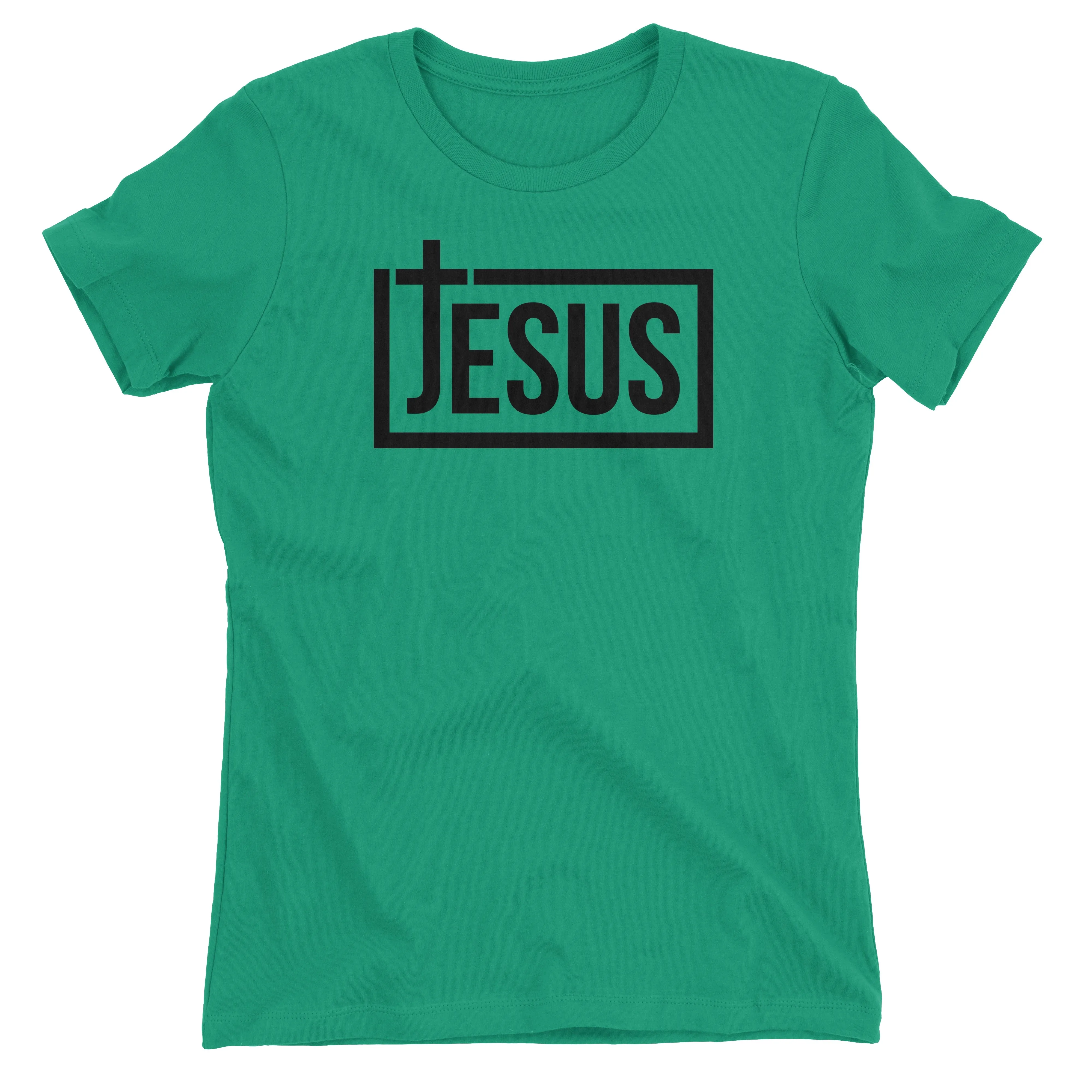 Jesus Cross T Shirt for Women Aprojes