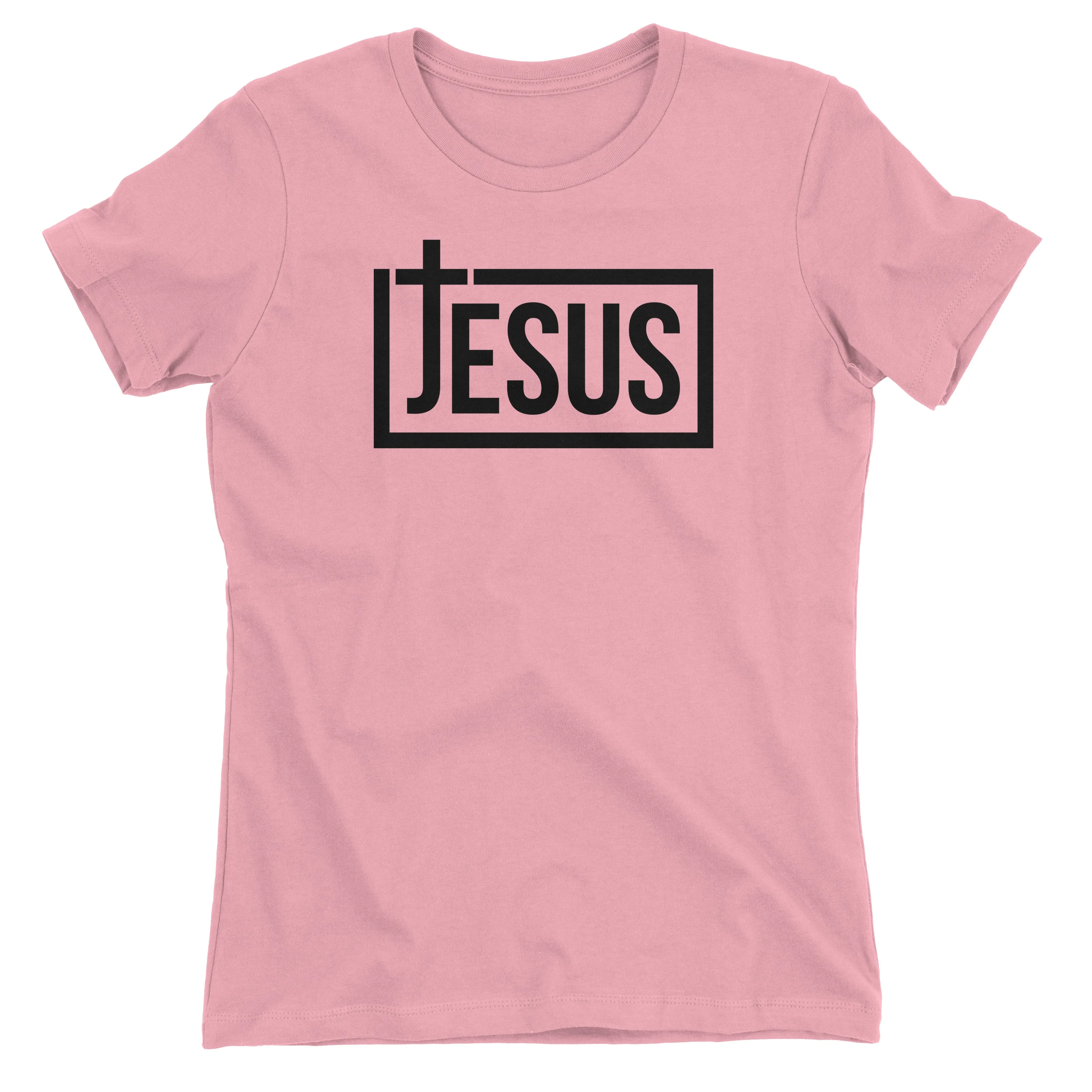 Jesus Cross T Shirt for Women Aprojes