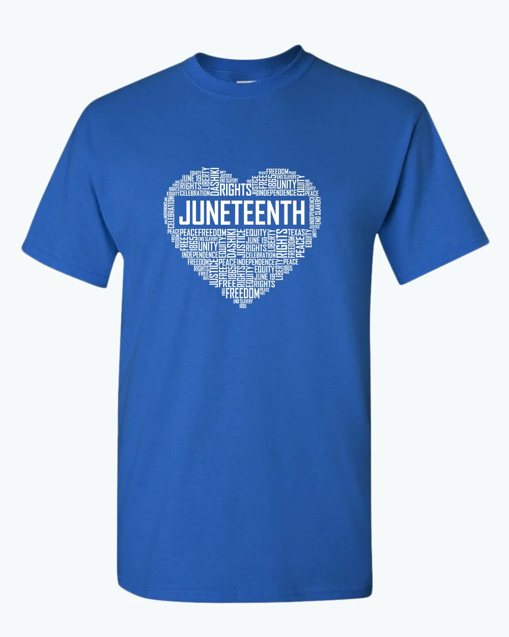 Juneteenth freedom, right unity t-shirt