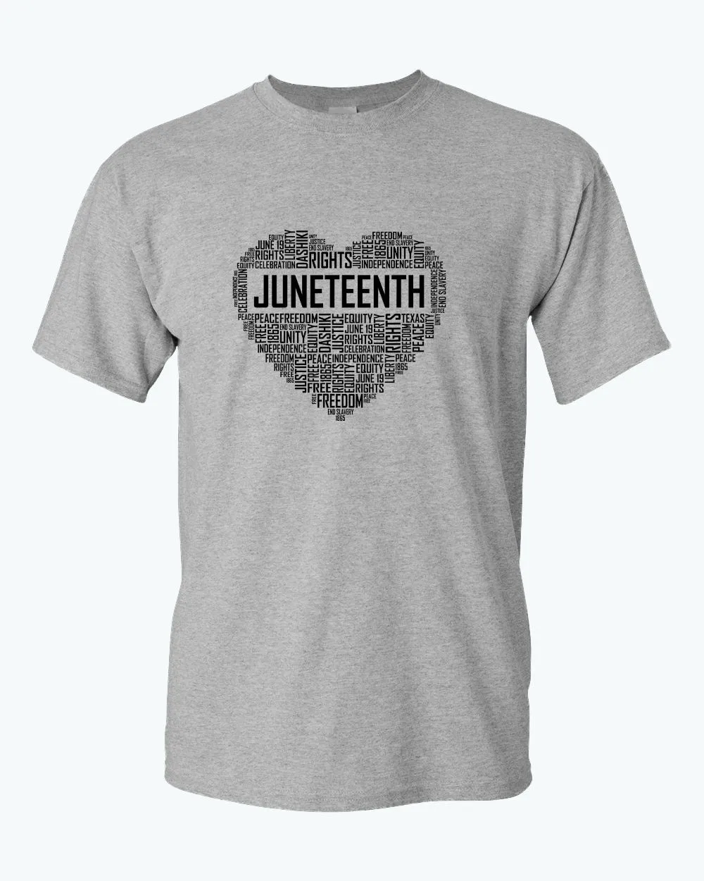 Juneteenth freedom, right unity t-shirt