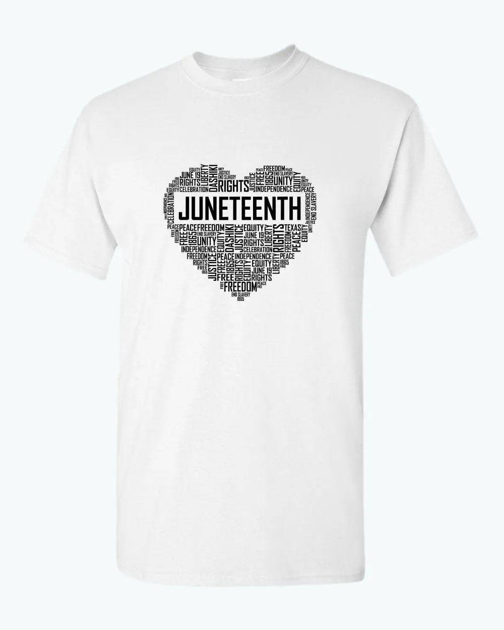 Juneteenth freedom, right unity t-shirt