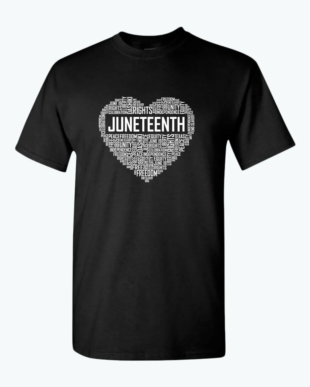 Juneteenth freedom, right unity t-shirt