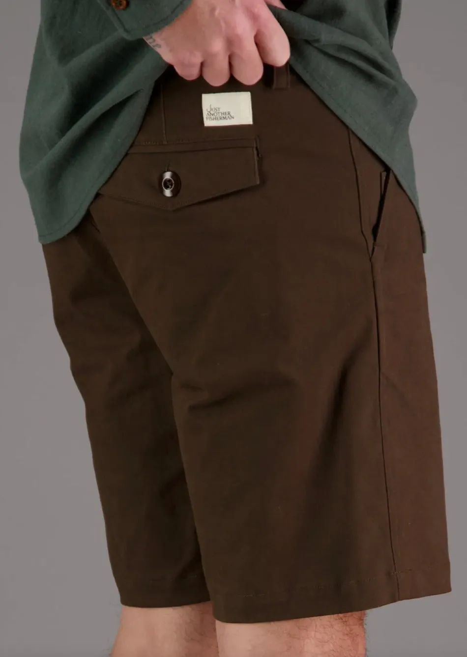 Just Another Fisherman Port Short Brown