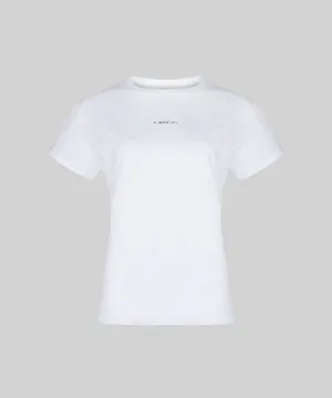 KANDINI Basic Logo T-Shirt - White