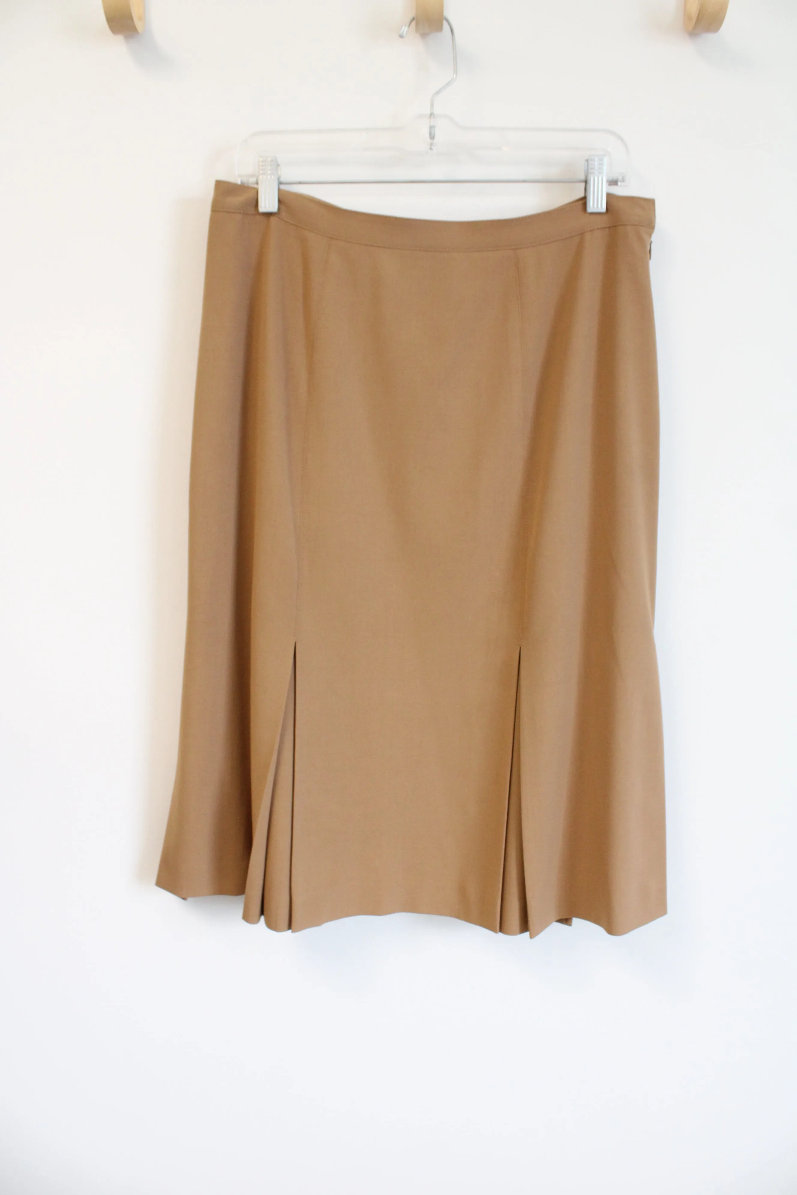 Kasper Brown A-Line Skirt | 12