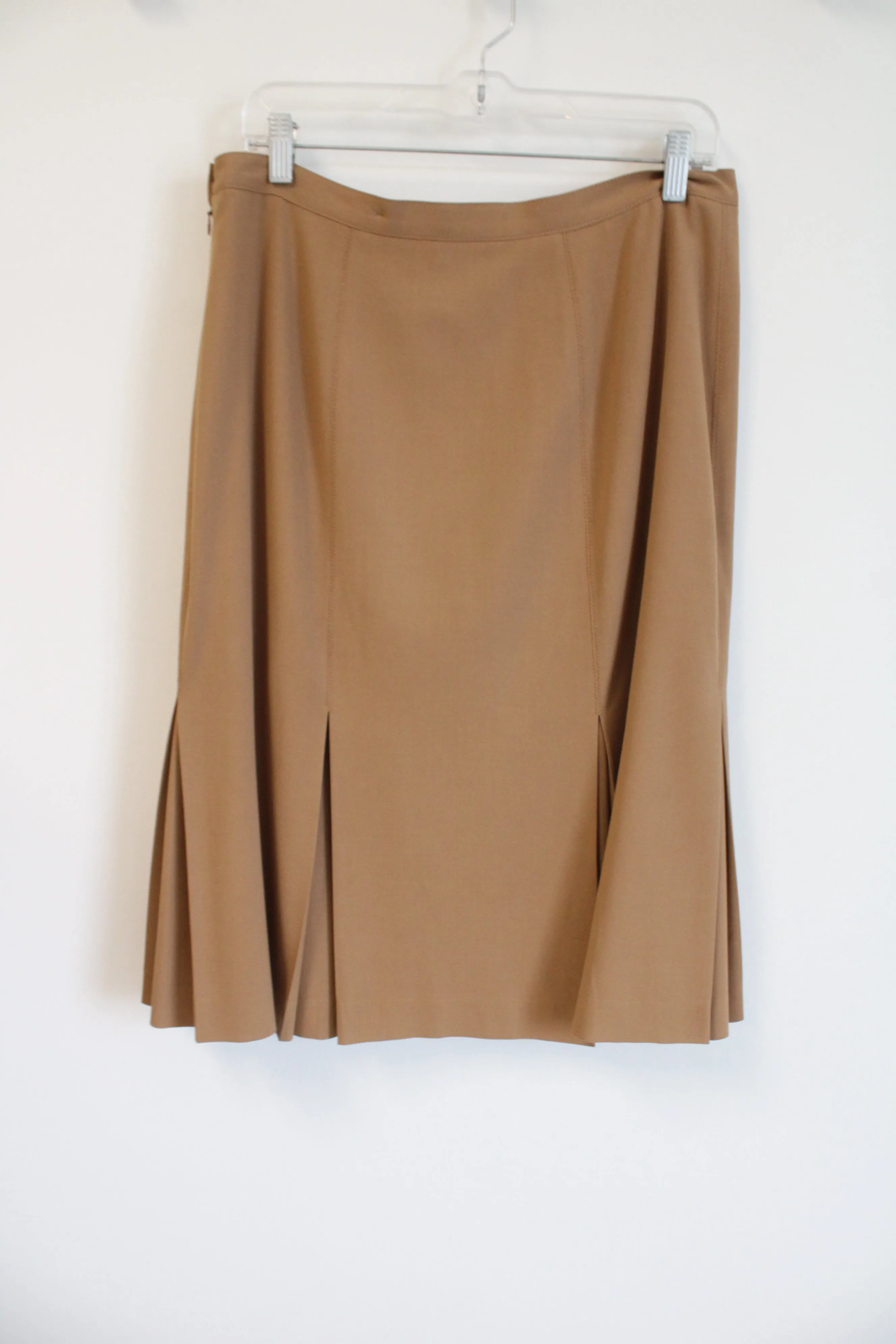 Kasper Brown A-Line Skirt | 12