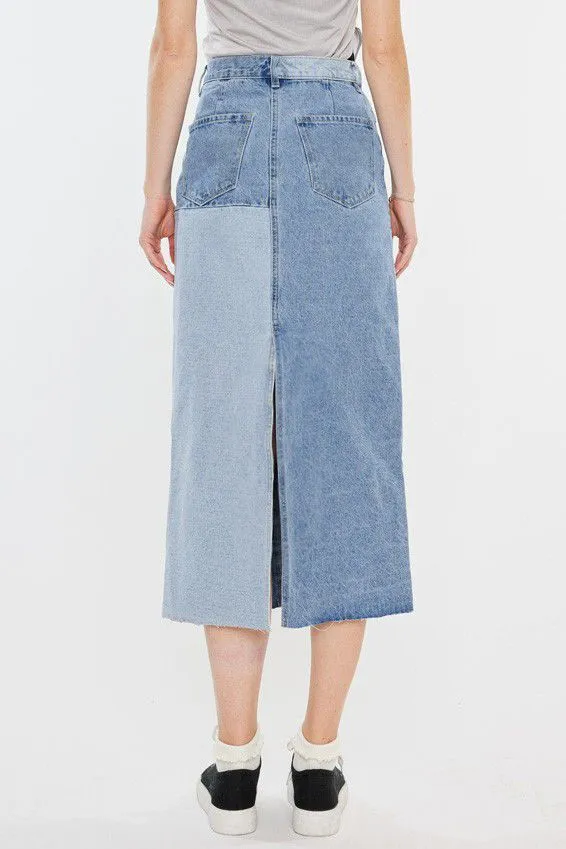 Keep It Cool Denim Skirt