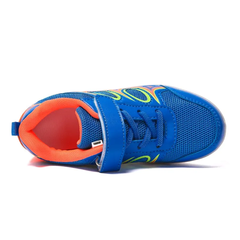 Kids LED Sneakers Children Fashion Sport Running Light up shoes