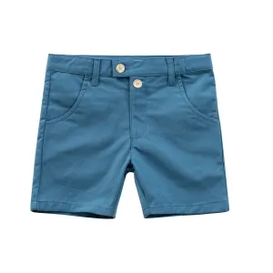 Kipp Dark Blue Cotton Shorts
