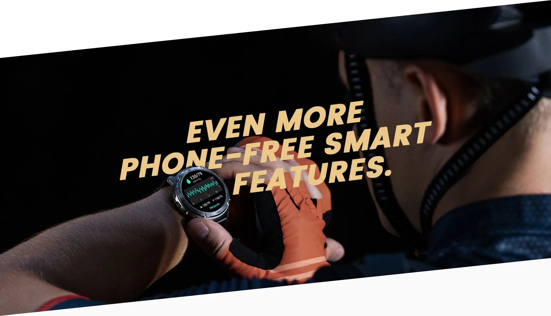 KOSPET Tank T3 1.43" AMOLED Smart Fitness Watch