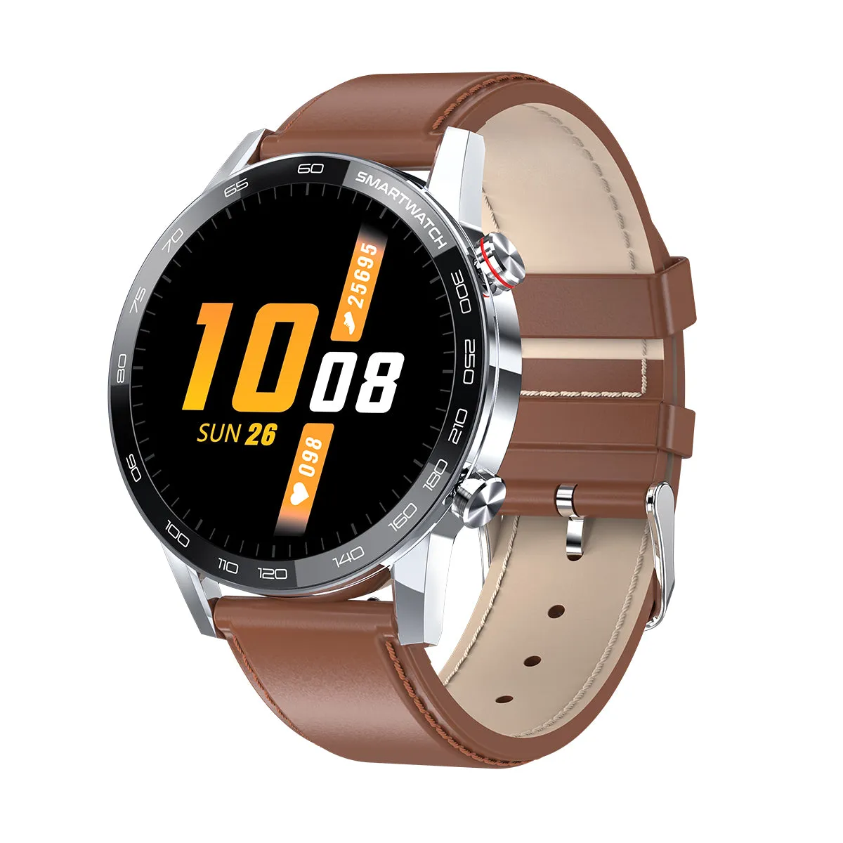 L16 Smart Watch 1.3 inch IPS Full Round Screen ECG PPG Heart Rate Steps Tracker Sleep Monitor Fitness Tracker Sports Smartwatch