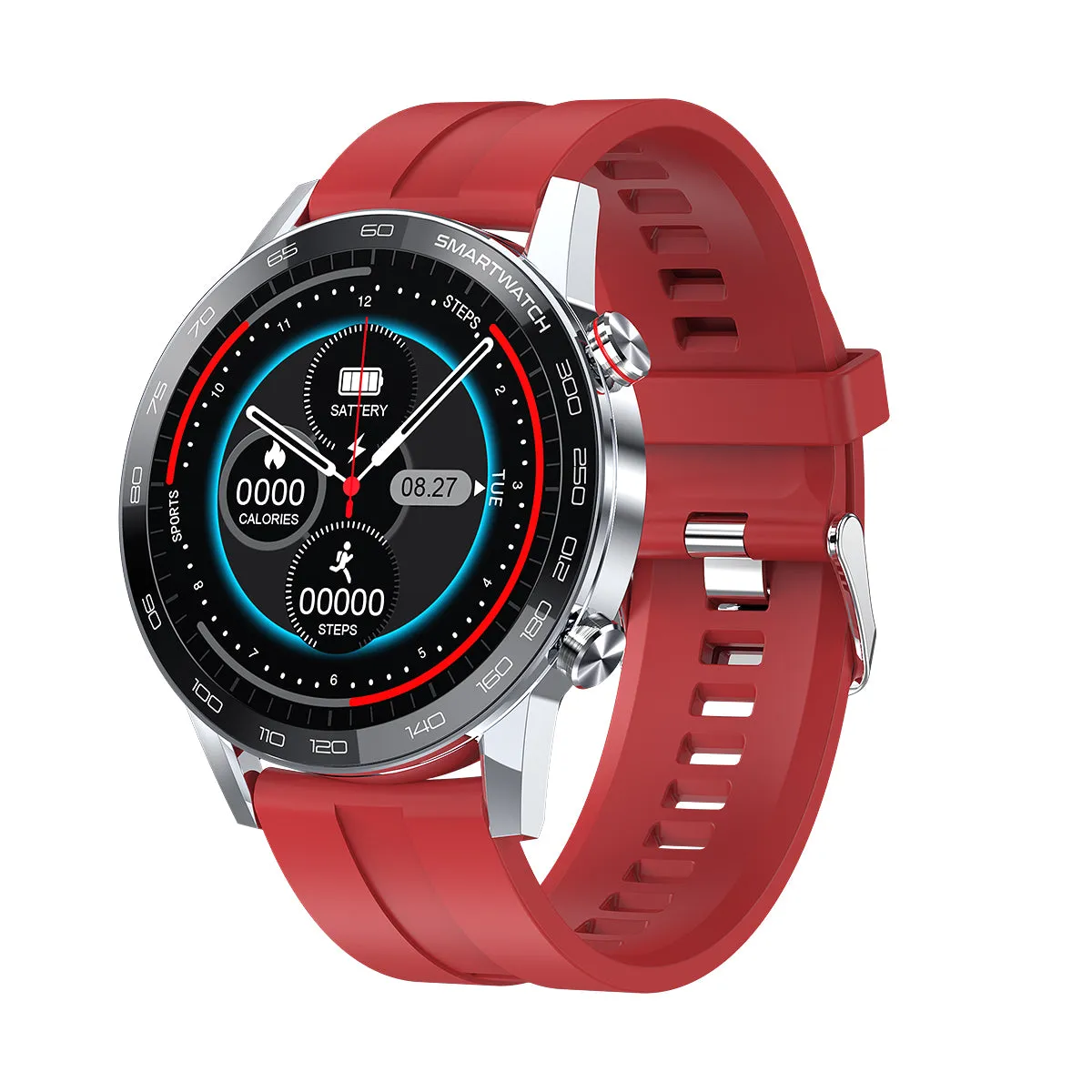 L16 Smart Watch 1.3 inch IPS Full Round Screen ECG PPG Heart Rate Steps Tracker Sleep Monitor Fitness Tracker Sports Smartwatch