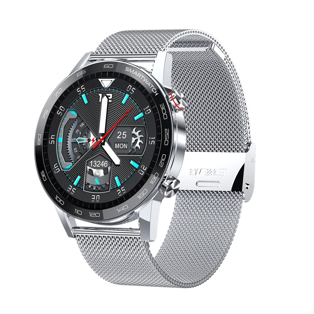 L16 Smart Watch 1.3 inch IPS Full Round Screen ECG PPG Heart Rate Steps Tracker Sleep Monitor Fitness Tracker Sports Smartwatch