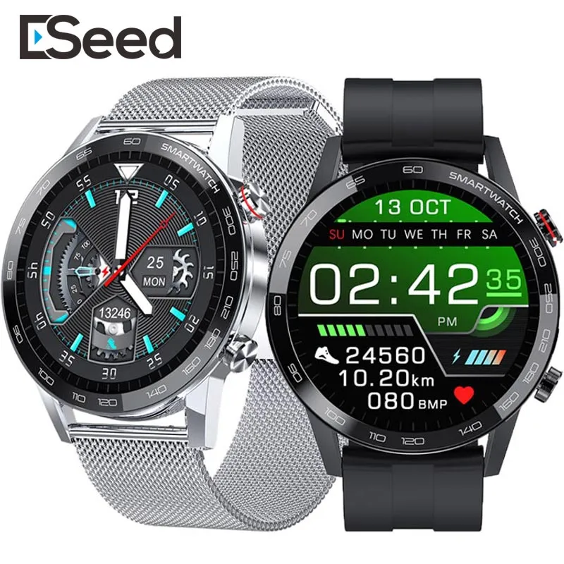 L16 Smart Watch 1.3 inch IPS Full Round Screen ECG PPG Heart Rate Steps Tracker Sleep Monitor Fitness Tracker Sports Smartwatch