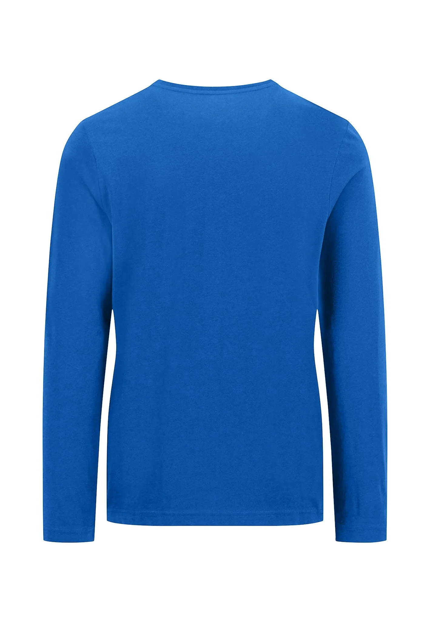 Langarmshirt aus Baumwolle mit Rundhalsausschnitt