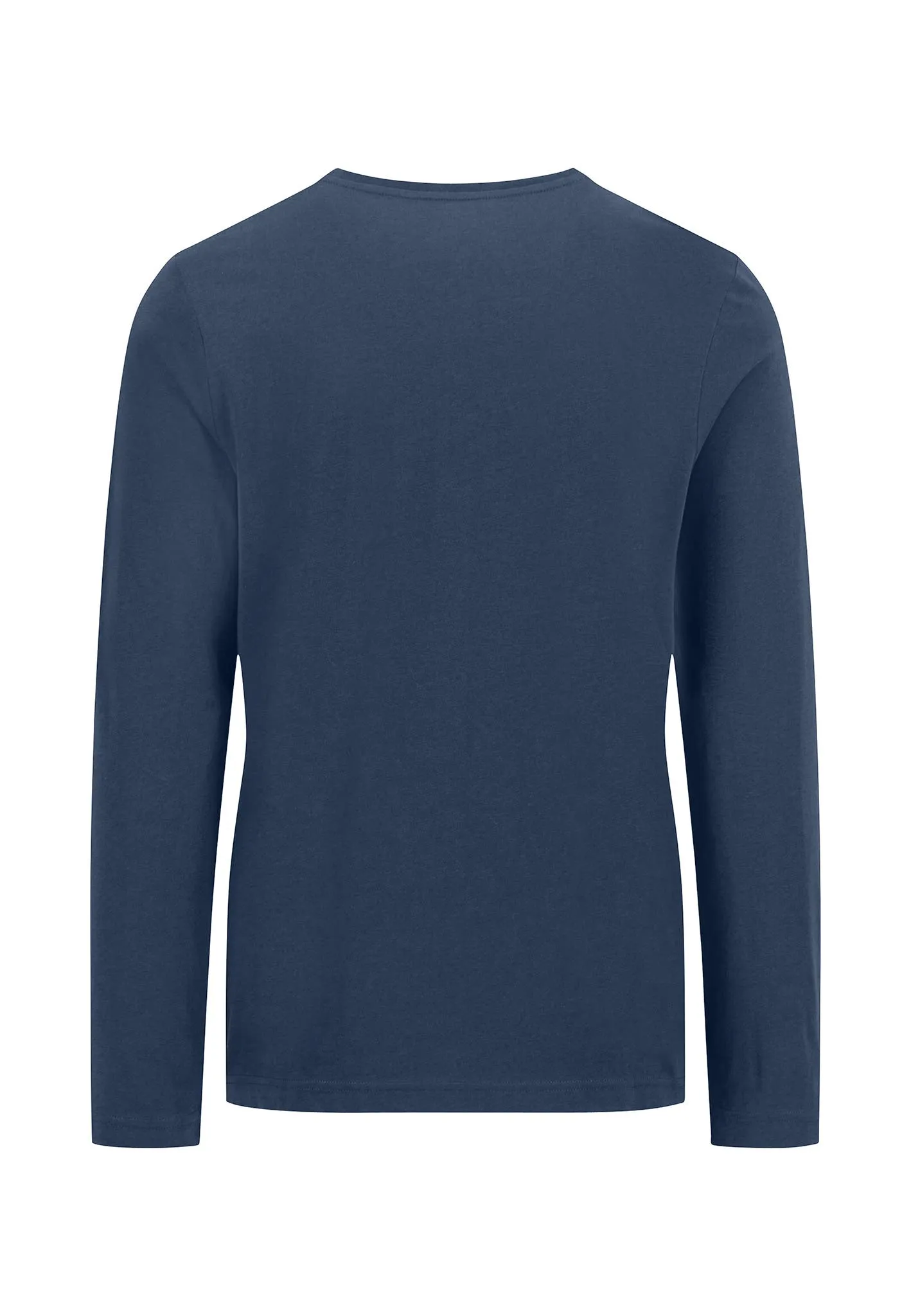 Langarmshirt aus Baumwolle mit Rundhalsausschnitt