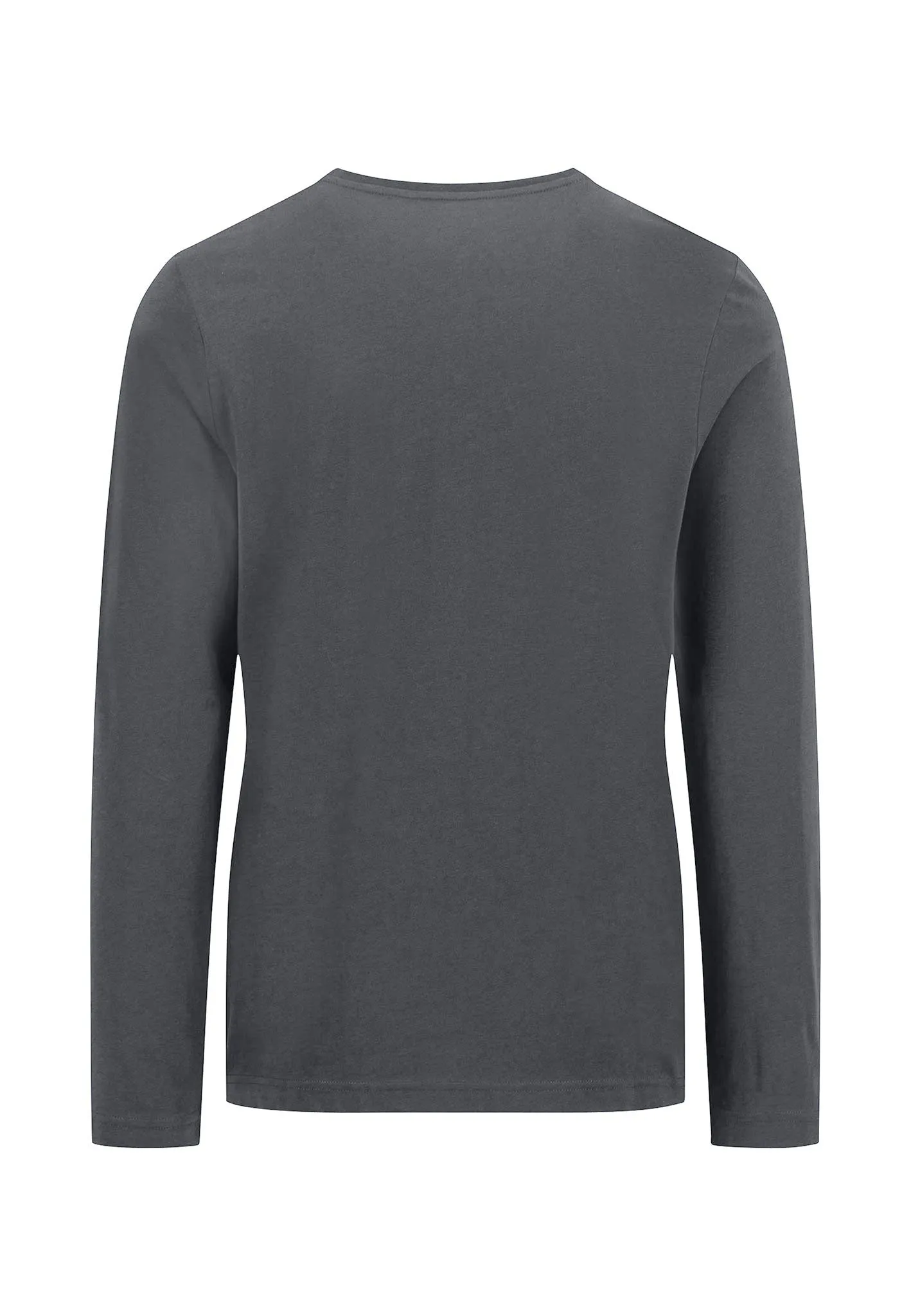 Langarmshirt aus Baumwolle mit Rundhalsausschnitt