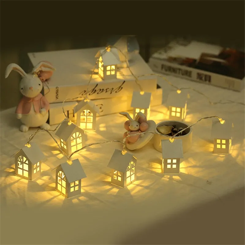LED Christmas Tree House Decorations