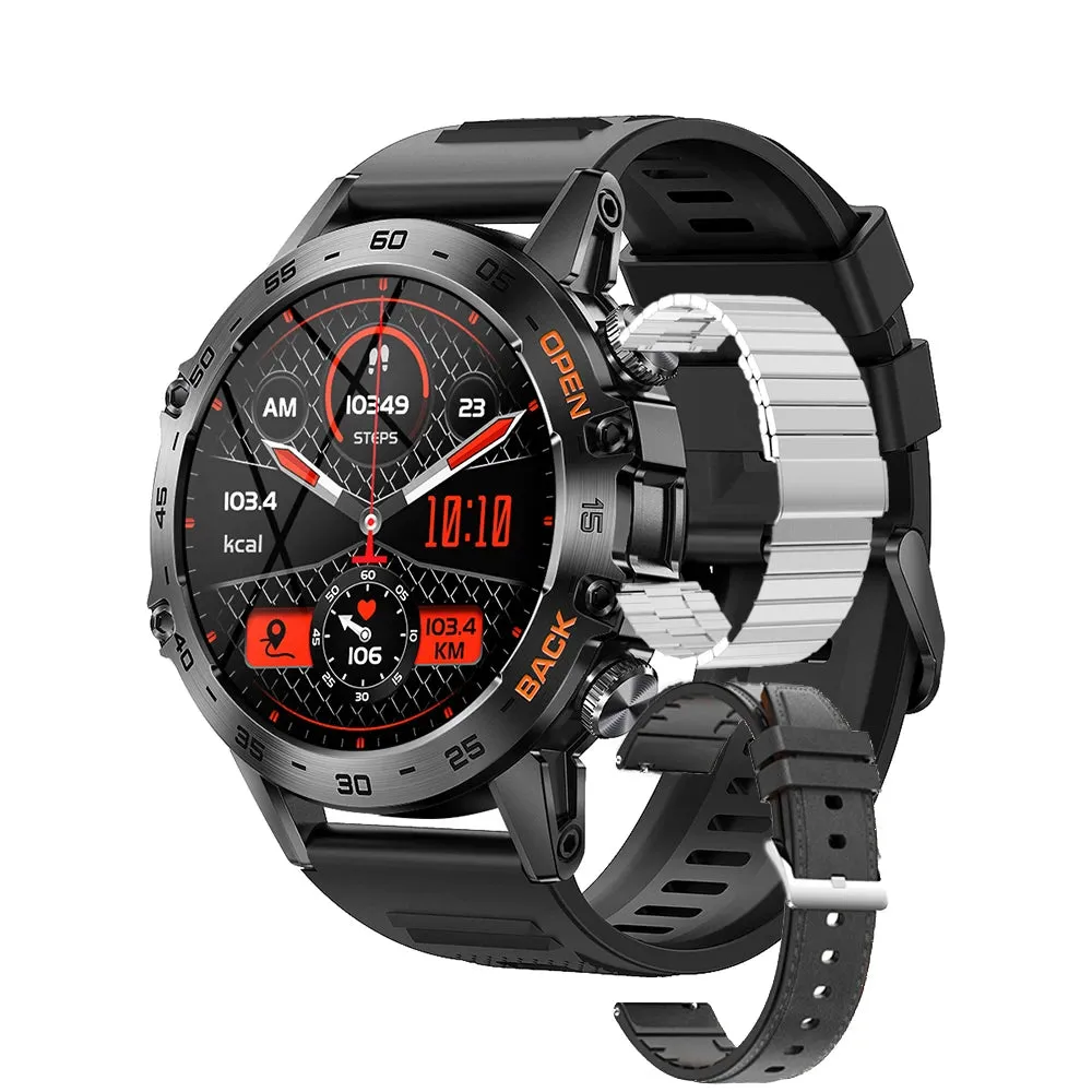LEMFO Smart Watch Men Smartwatch 2023 K52 Smart Watches Men Women 100 Sports Modes Bluetooth Call Health Monitor 400mah 1.39Inch