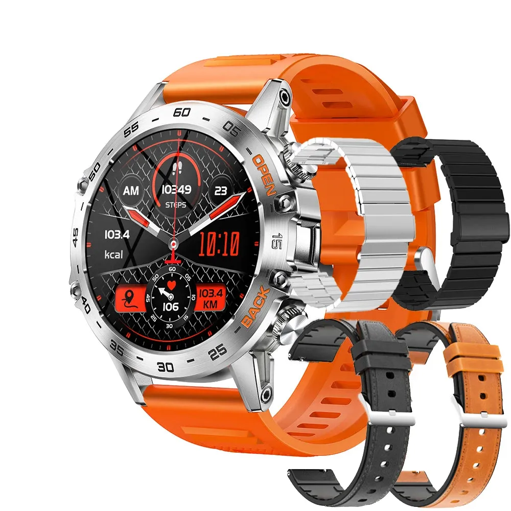 LEMFO Smart Watch Men Smartwatch 2023 K52 Smart Watches Men Women 100 Sports Modes Bluetooth Call Health Monitor 400mah 1.39Inch