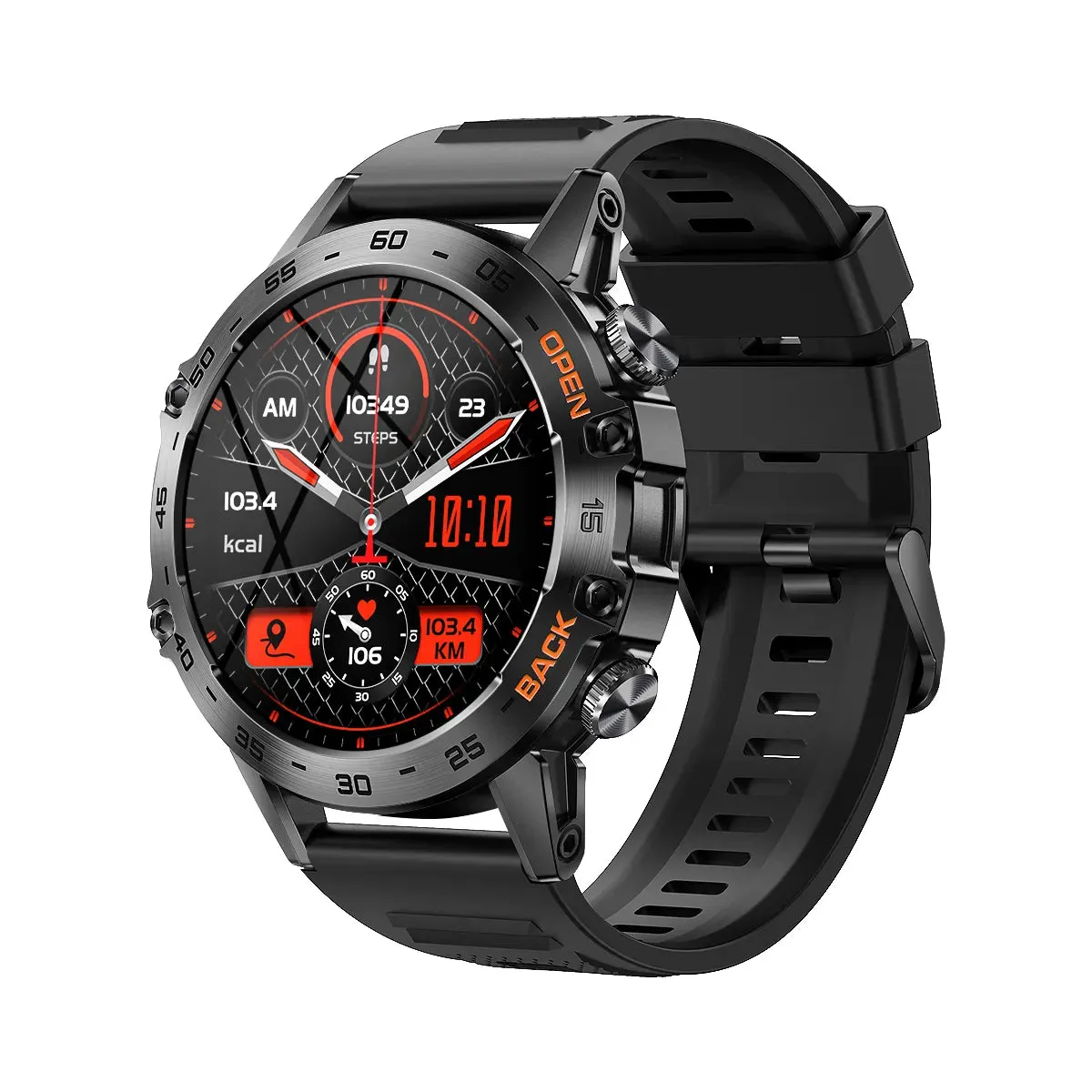 LEMFO Smart Watch Men Smartwatch 2023 K52 Smart Watches Men Women 100 Sports Modes Bluetooth Call Health Monitor 400mah 1.39Inch