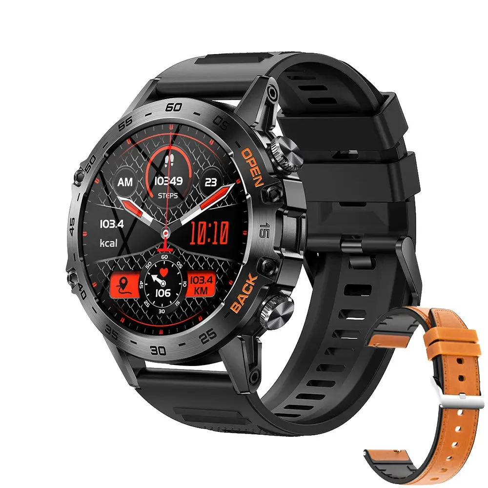 LEMFO Smart Watch Men Smartwatch 2023 K52 Smart Watches Men Women 100 Sports Modes Bluetooth Call Health Monitor 400mah 1.39Inch