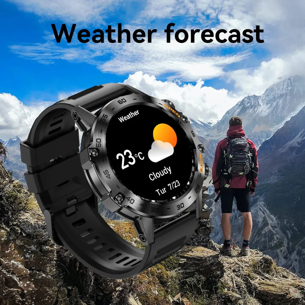 LEMFO Smart Watch Men Smartwatch 2023 K52 Smart Watches Men Women 100 Sports Modes Bluetooth Call Health Monitor 400mah 1.39Inch