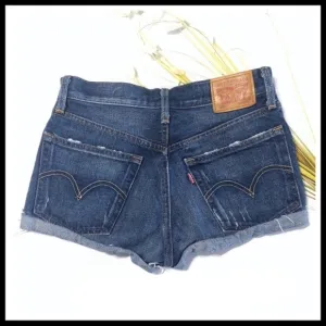 LEVI’S 501 High-Rise Cuffed Denim Short