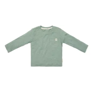 Little Dutch t-shirt lange mouw forest green