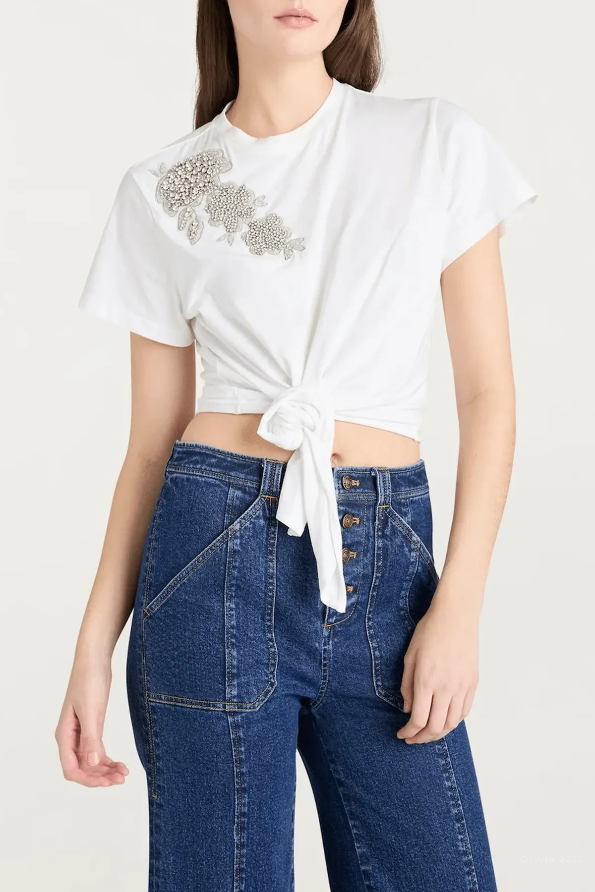 Liya Top in White