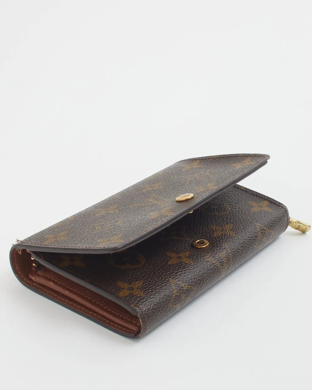 Louis Vuitton Monogram Canvas Bi Fold Wallet