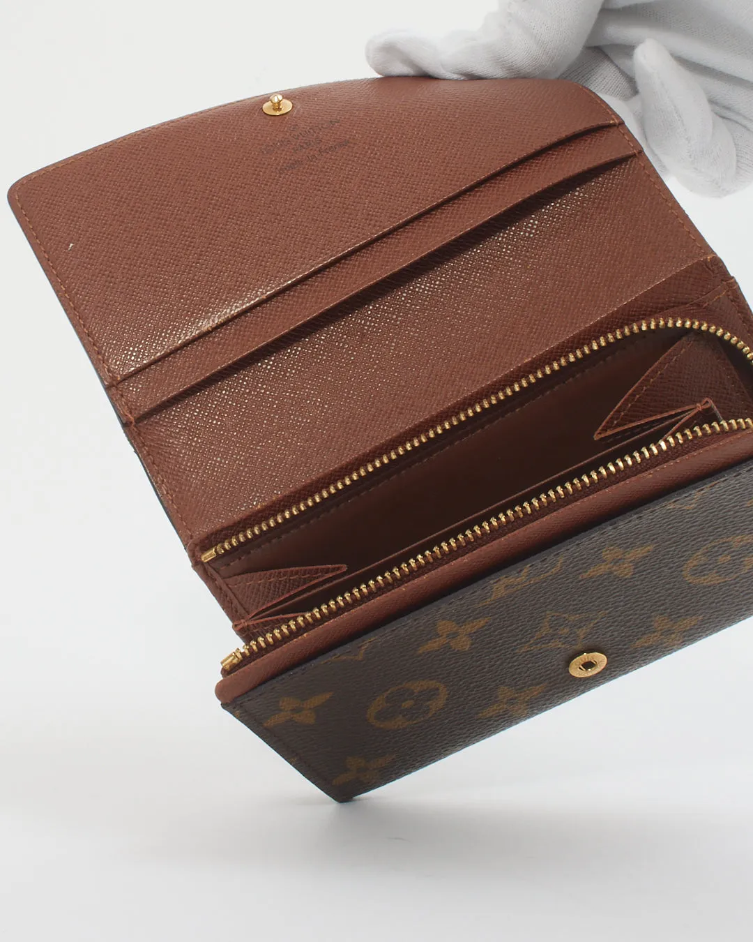 Louis Vuitton Monogram Canvas Bi Fold Wallet