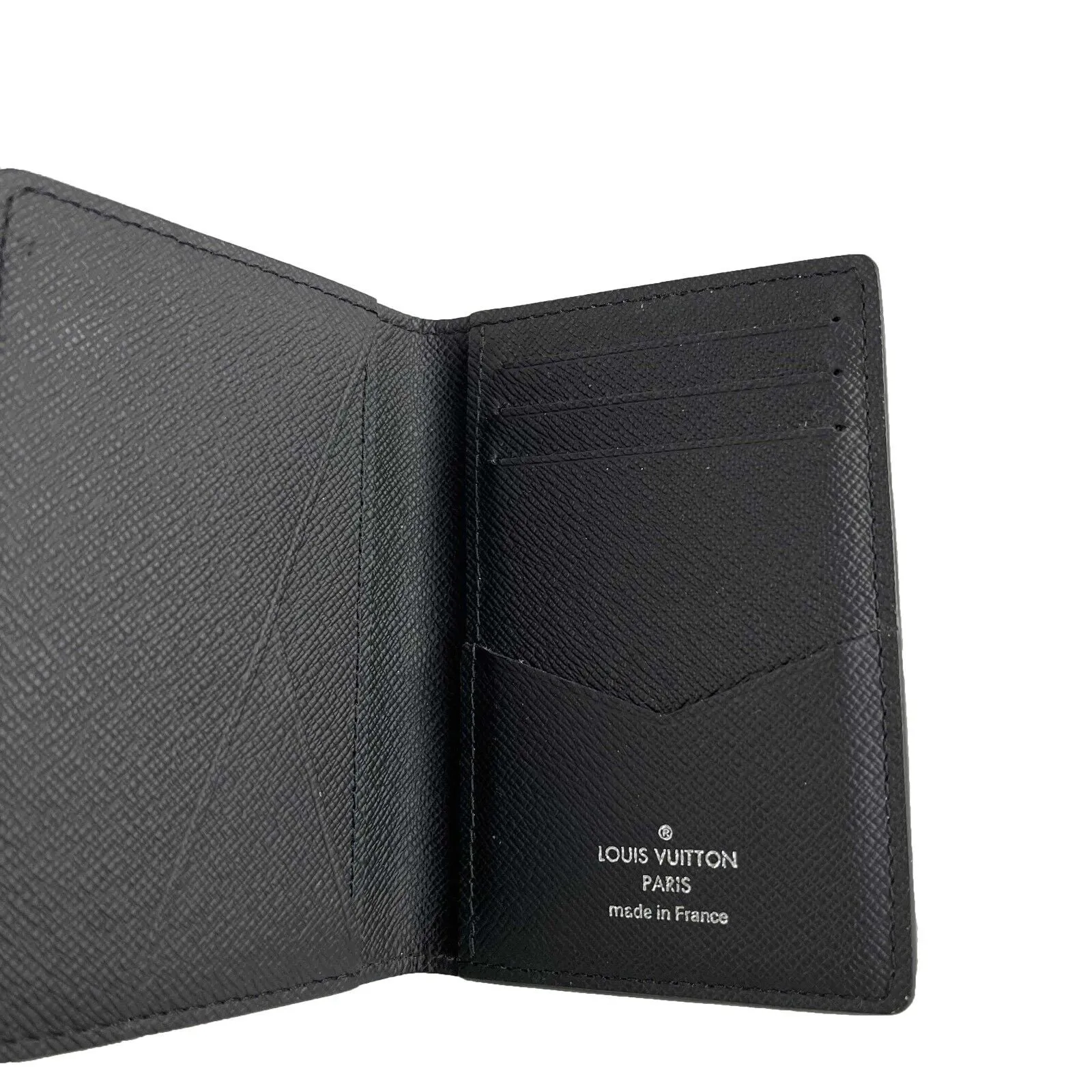 Louis Vuitton Pocket Organizer Limited Edition Comics Canvas Black