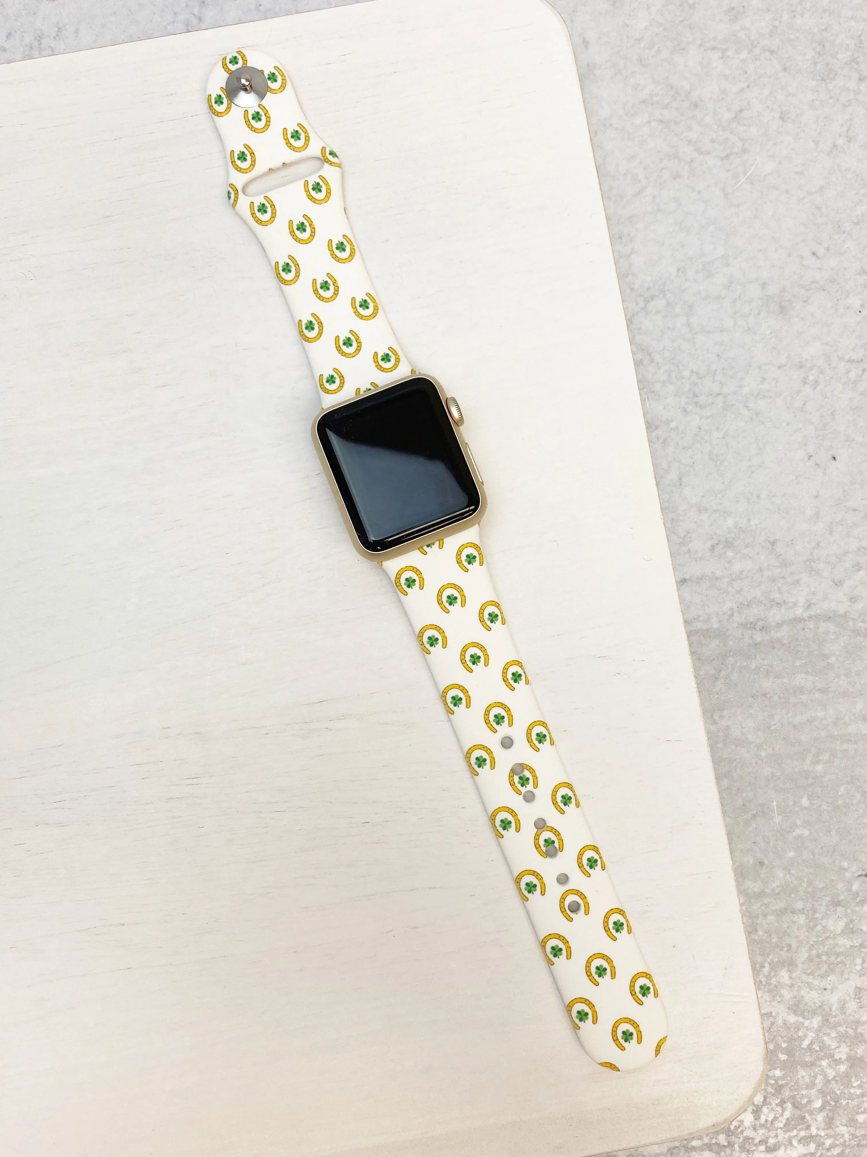 Lucky Horseshoe Silicone Smart Watch Band