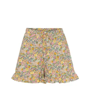 Macy Ruffle shorts - Flowerfield