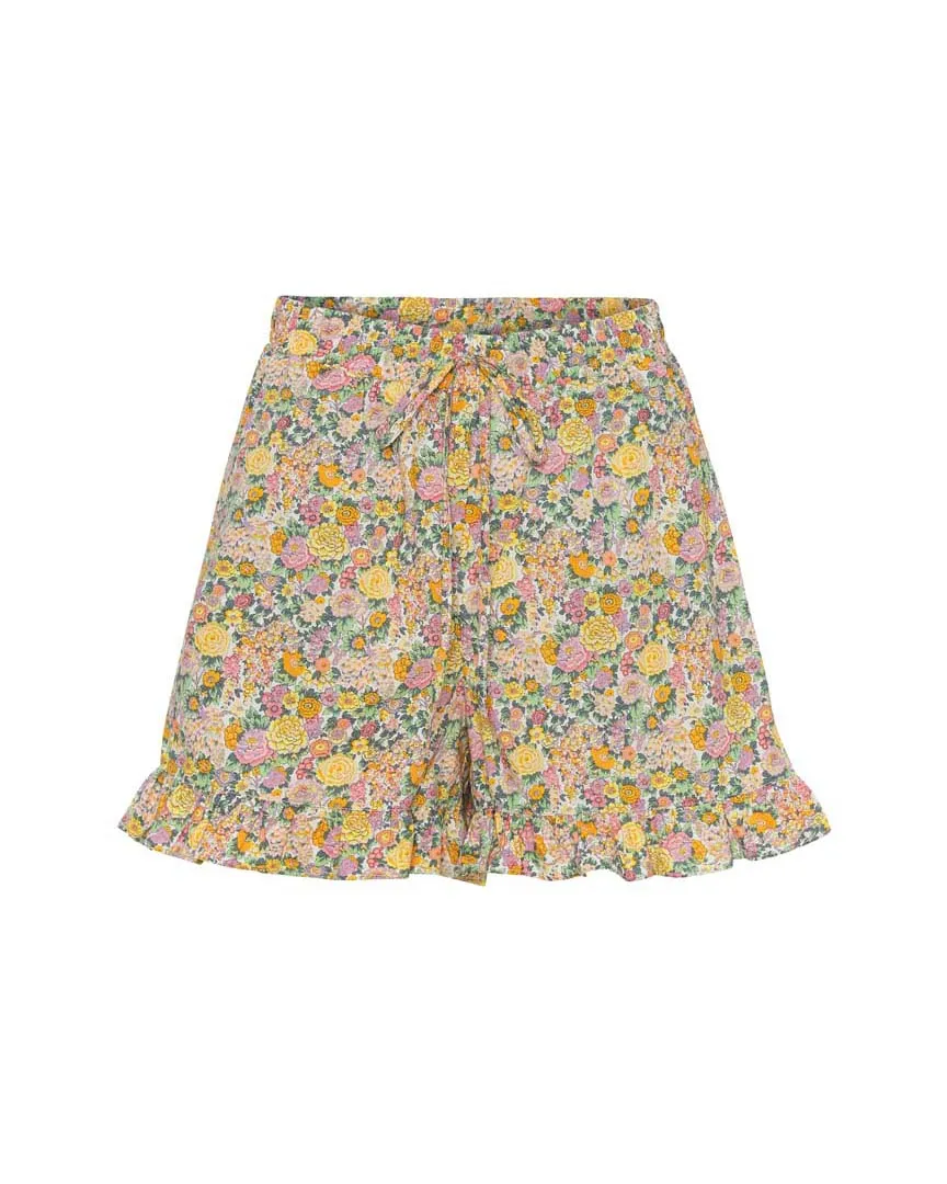 Macy Ruffle shorts - Flowerfield